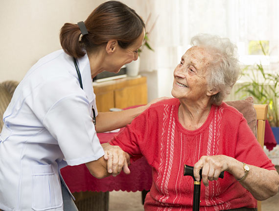 Types of patient care at Glanmarlais Care Home Llandybie